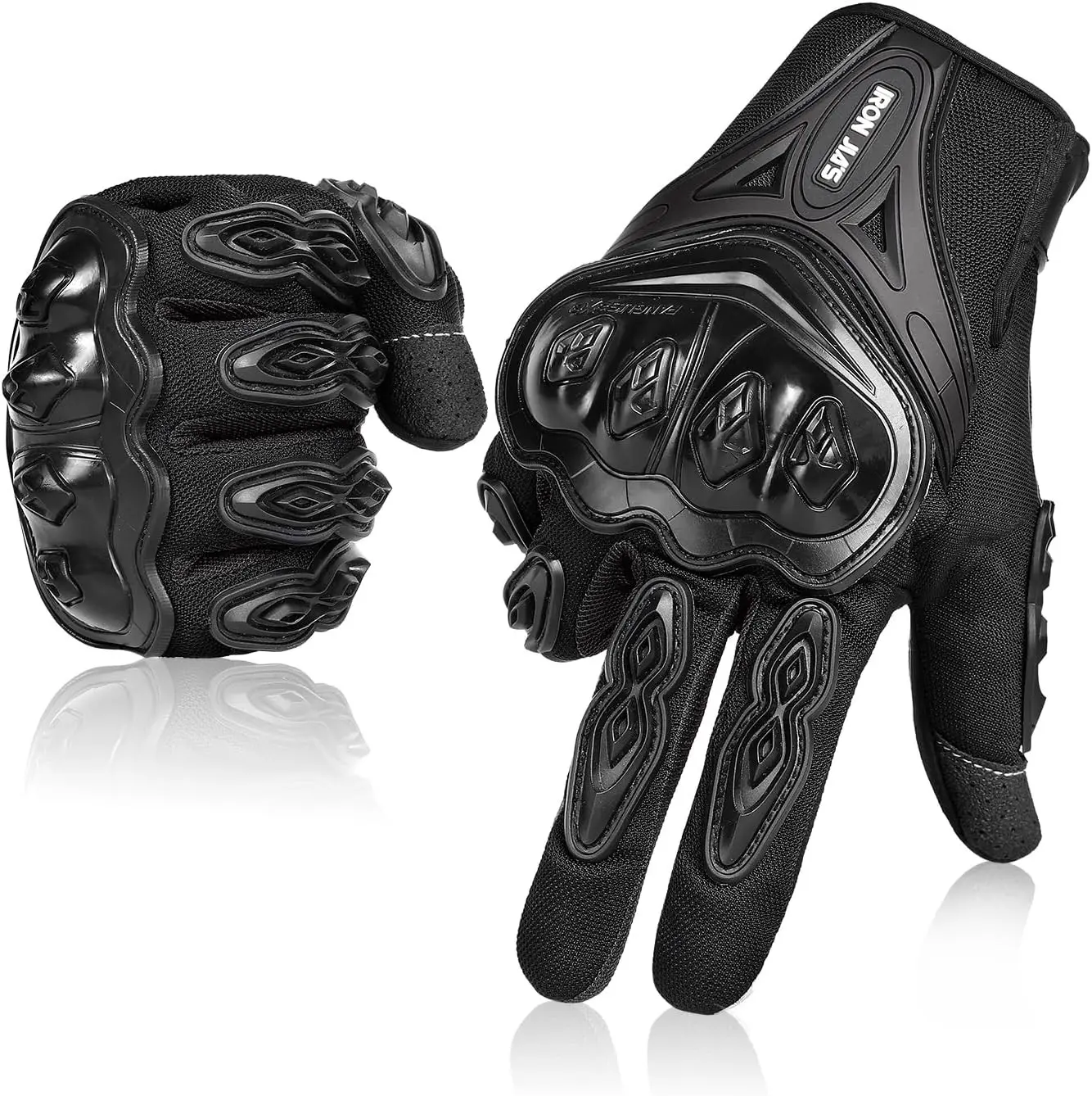 Guantes de motocross Suomy cortos y táctiles con protección en nudillos - Protege tus manos y mejora el control en cada trayecto urbano