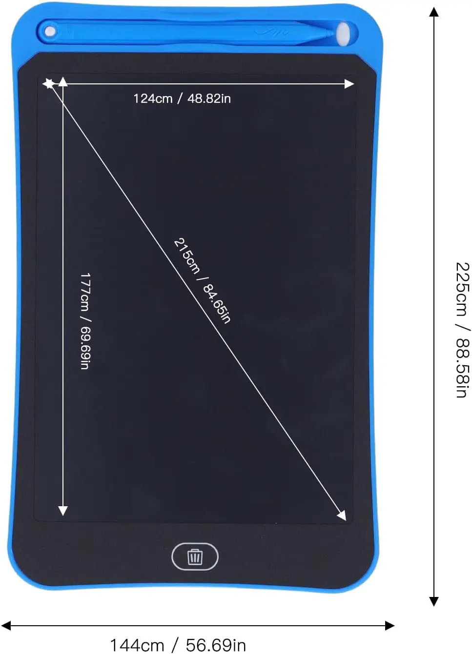 Tablero Pizarra Mágica Niños Lcd 12Pulga