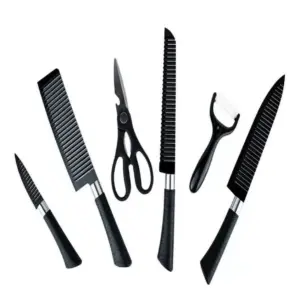 Set de cuchillos Zepter de acero con cerámica volcánica - transformas tu cocina con cortes precisos