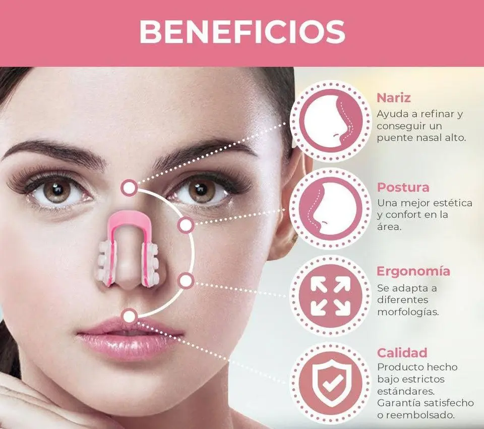 Moldeador Rosado Corrector Nariz - Imagen 2