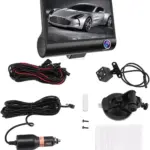 Cámara para carro DVR Full HD de 3 lentes - Registra el exterior e interior de tu vehículo con total seguridad
