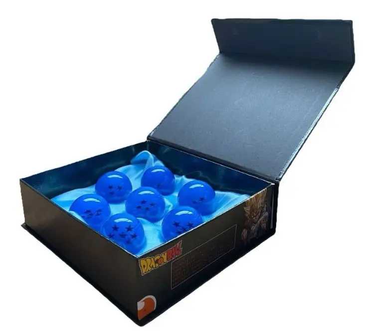 Esferas del dragon azules de coleccion en resina - Completa tu coleccion de anime con esta edicion especial