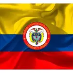 Bandera Colombia 150X90Cm con Escudo