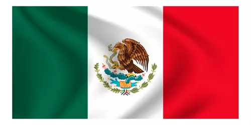 Bandera Mexico 150X90Cm Exterior Grande