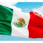 Bandera Mexico 150X90Cm Exterior Grande