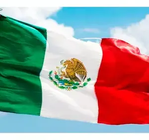 Bandera Mexico 150X90Cm Exterior Grande