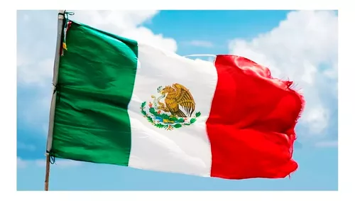 Bandera Mexico 150X90Cm Exterior Grande