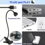 Set x2 Lámpara UV LED de cuello flexible para uñas y resina - Seca esmaltes rápidamente en cualquier lugar - Imagen 3