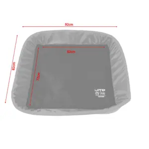 Cama Mascota con Borde Antifluido