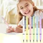 Lápiz infinito eterno con borrador y punta de aleación - reduces el desperdicio de papel y evitas usar sacapuntas diarios