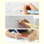 Lápiz infinito eterno con borrador y punta de aleación - reduces el desperdicio de papel y evitas usar sacapuntas diarios - Imagen 2