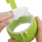 Clip tapa selladora para bolsas de cocina con boquilla vertedora - Conserva tus alimentos frescos y crujientes por más tiempo - Imagen 4