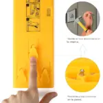Set x2 Dispositivo instalador de cuadros con niveles de burbuja - Cuelga marcos rectos y sin errores