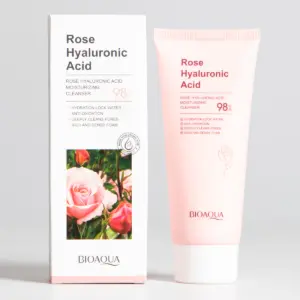 Set x3 Jabon de Rosas Acido Hialuronico Bioaqua