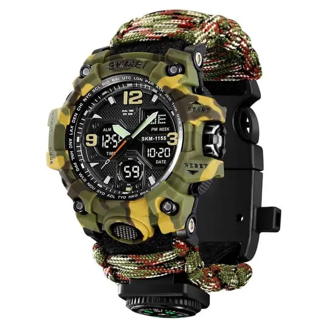 Reloj Skmei Supervivencia Táctico 1155 - Imagen 2
