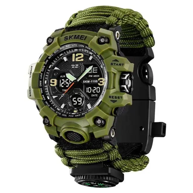 Reloj Skmei Supervivencia Táctico 1155 - Imagen 3