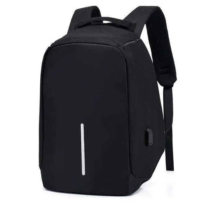 Morral Antirobo Impermeable para Portátil con Puerto USB - Protege tus dispositivos mientras te desplazas con total seguridad