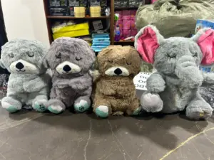 Peluche Nutria Elefante Musical Anti Estrés con Luz y Sonido - Brinda tranquilidad y un descanso profundo para tu bebé