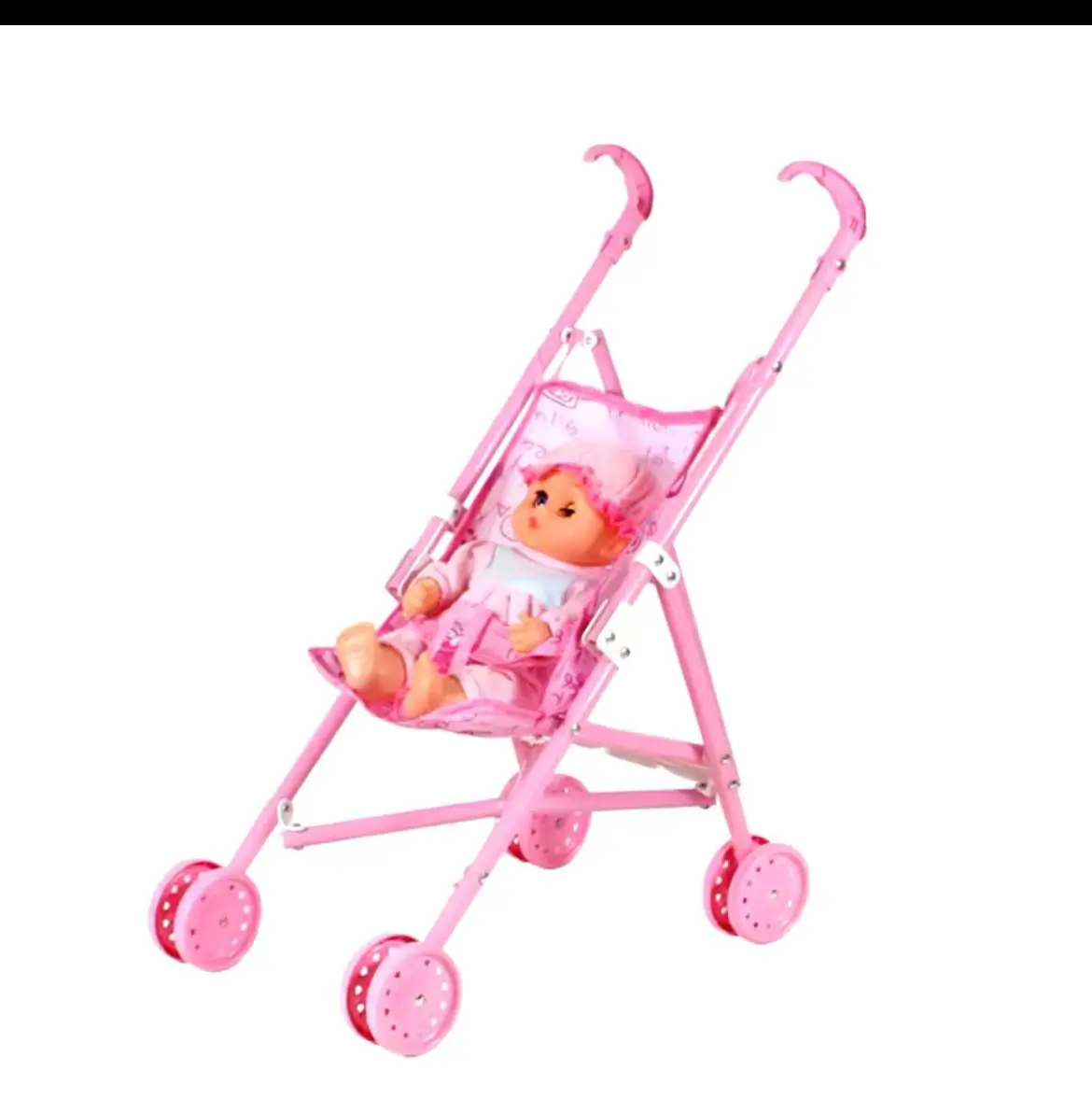 Cochesito Plegable con Muñeca