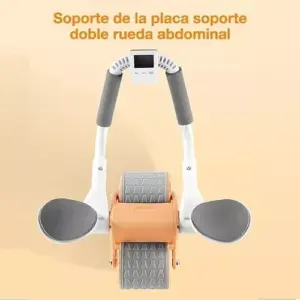 Rueda Abdominal con Rebote Automático y Soporte de Codos Saker con Contador