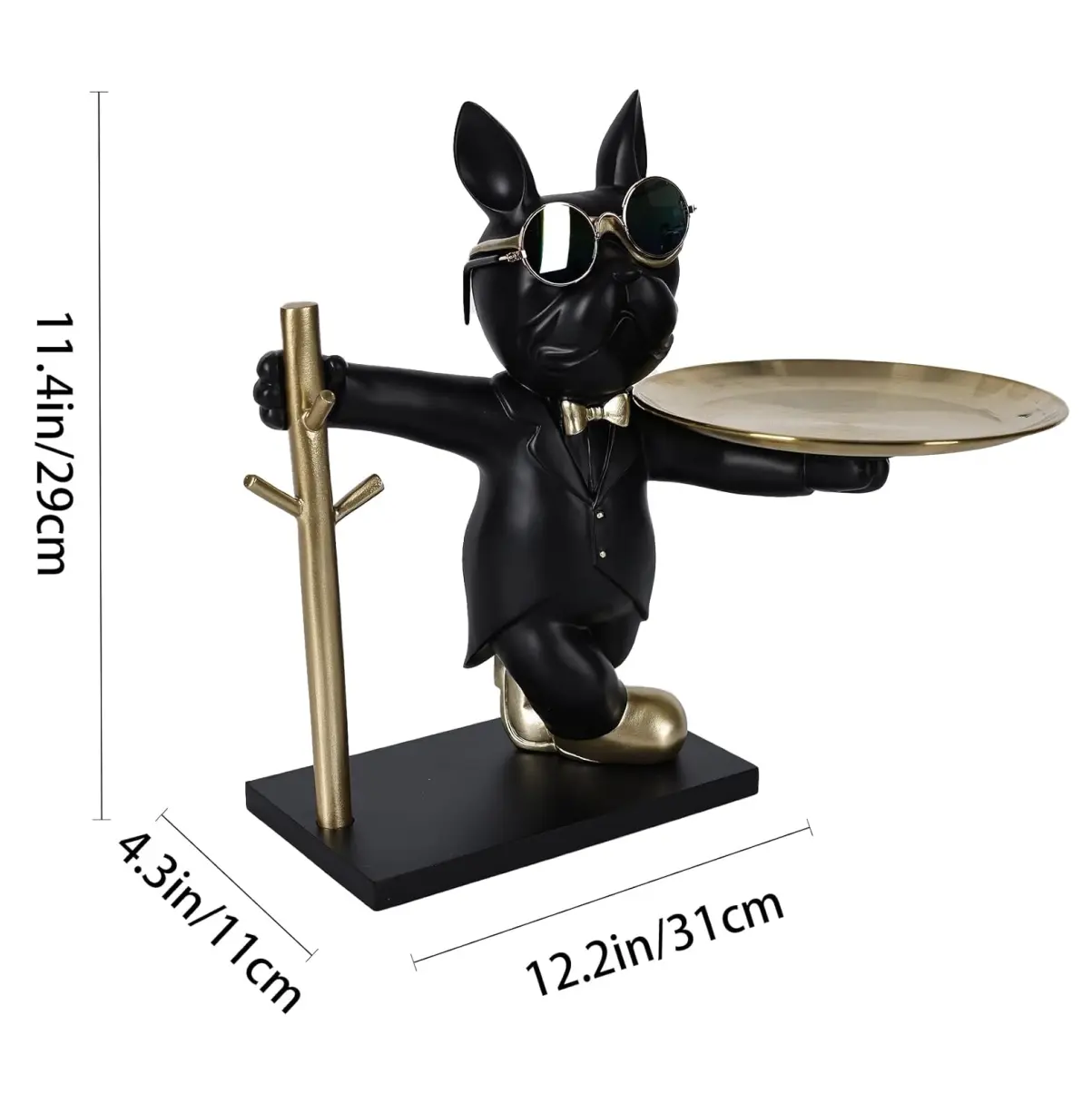 Estatua Perro Moderna Organizador