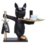 Estatua Perro Moderna Organizador