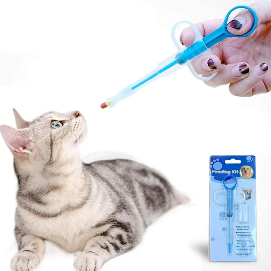 Jeringa Dispensadora Pastillas Mascotax2
