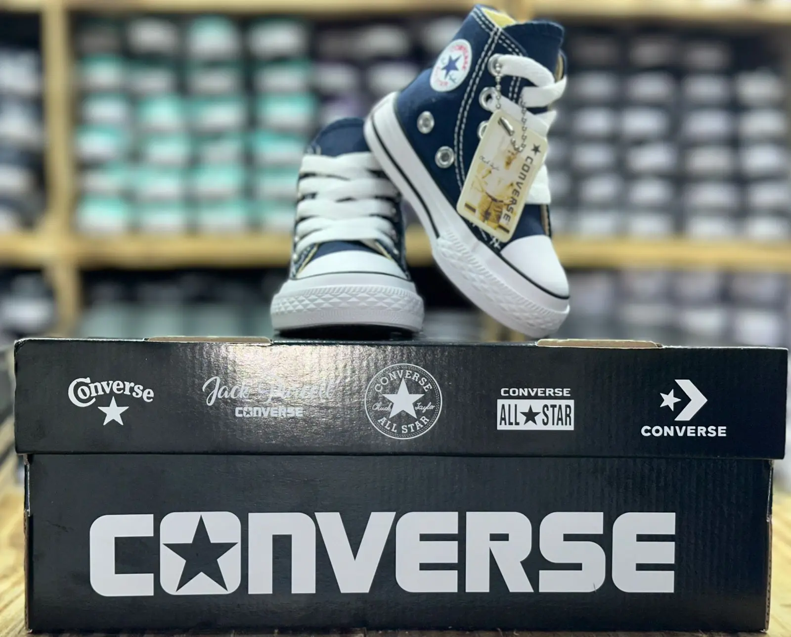 Bota Converse Niño Clásica Azul - Imagen 5