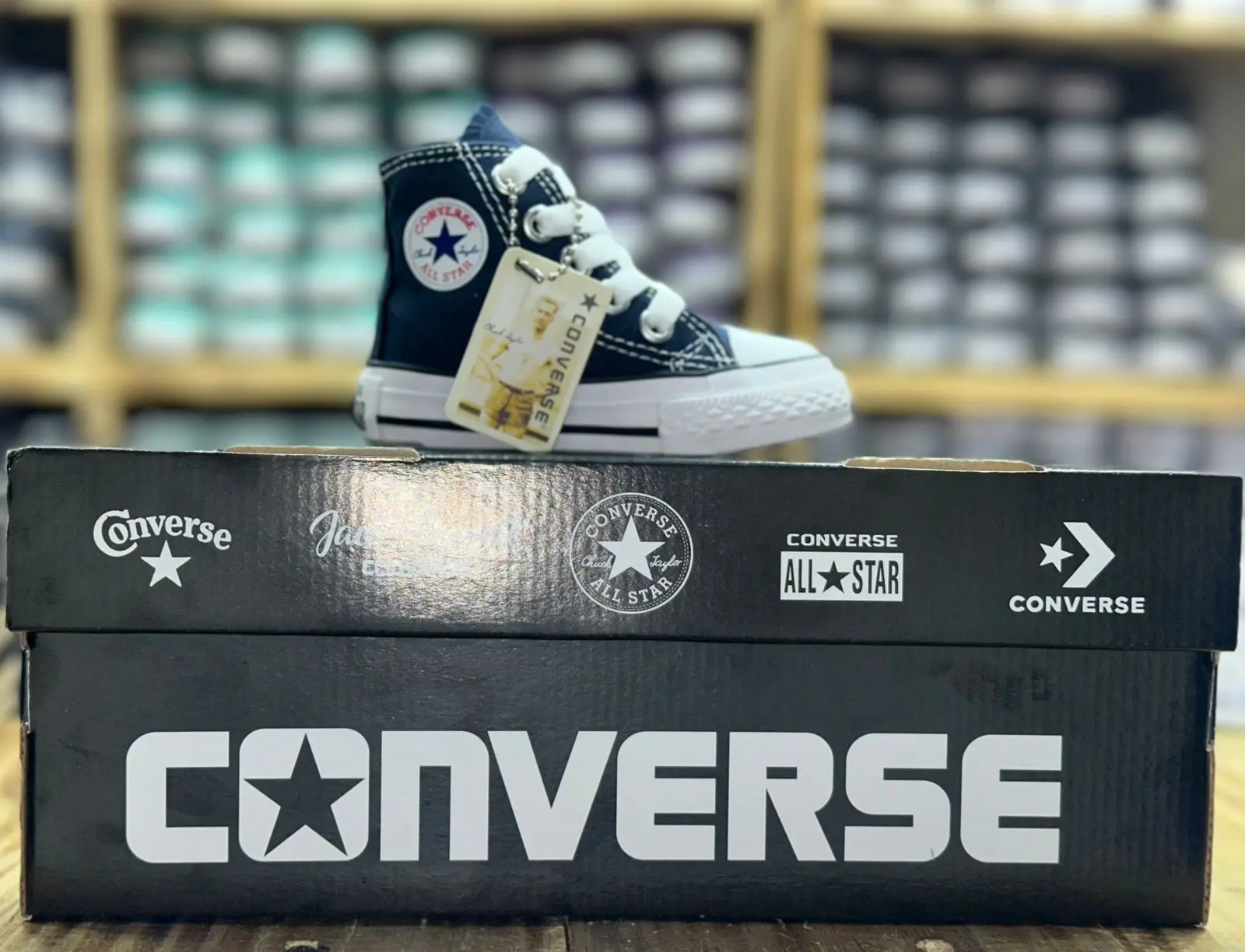Bota Converse Niño Clásica Azul - Imagen 4