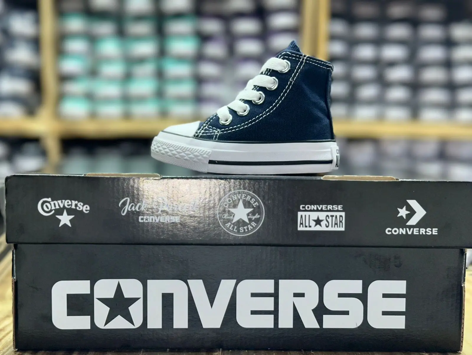 Bota Converse Niño Clásica Azul - Imagen 2