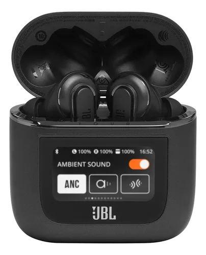 Audifonos Bluetooth JBL Tour Pro 2 con estuche inteligente - Disfruta sonido impecable y control tactil avanzado