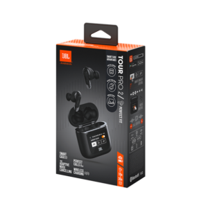 Audifonos Bluetooth JBL Tour Pro 2 con estuche inteligente - Disfruta sonido impecable y control tactil avanzado