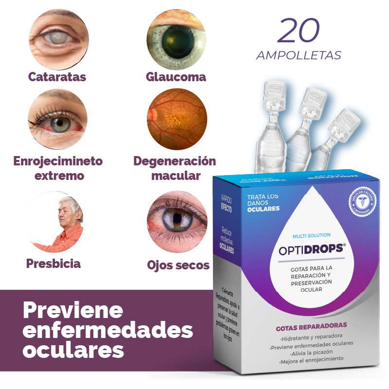 Gotas Reparadoras de Ojos Optidrops - Imagen 4
