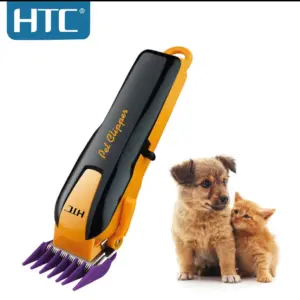 Peluquera Canina Inalambrica HTC CT-8086 con 4 Peines Guia - Corta en Casa