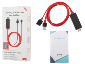 Cable HDMI universal 3 en 1 para celular - Duplica la pantalla de tu teléfono en alta definición