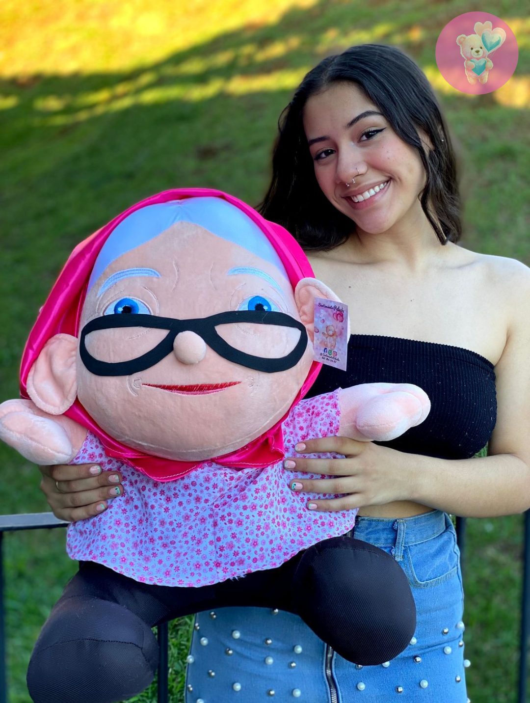 Peluches Abuelitos de Up 85Cm Viejitos