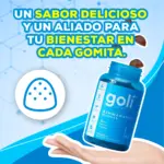 Gomas Goli Nutrition con Ashwagandha KSM-66 y extracto natural - Reducen el estrés diario para mejorar tu descanso nocturno