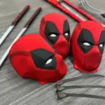 Máscara Deadpool de tela ligera para cosplay y Halloween - Disfrutas de comodidad duradera y máxima ventilación - Imagen 2