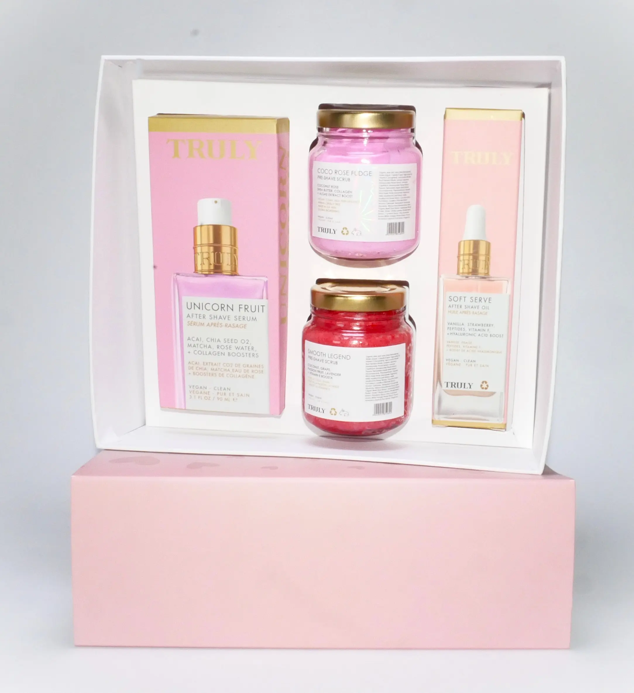 Productos individuales de la Pretty Glow Box Truly
