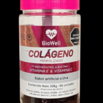 Gomas de Colágeno Hidrolizado BioWell sabor uva para piel y articulaciones - mejoran la elasticidad y fortalecen cabello y uñas