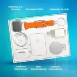 Combo Smartwatch Reloj Inteligente Audífonos Inalámbricos y Power Bank - Mantén todos tus dispositivos con energía y conectados siempre - Imagen 2