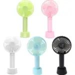 Set x2 Mini Ventilador Portátil Recargable USB de Tres Velocidades - Disfruta frescura constante en cualquier lugar sin depender de cables - Imagen 2