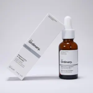 Envase del retinol 0.5% en escualano