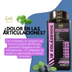 Colágeno Hidrolizado en Polvo 1200g con 12 Fuentes y Proteína Sabor Mora Azul - Fortalece tu piel cabello y articulaciones diariamente - Imagen 6