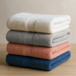 Toalla de baño Stanzia Home de algodón 400g - Envuelve tu piel en suavidad tras cada ducha - Imagen 3