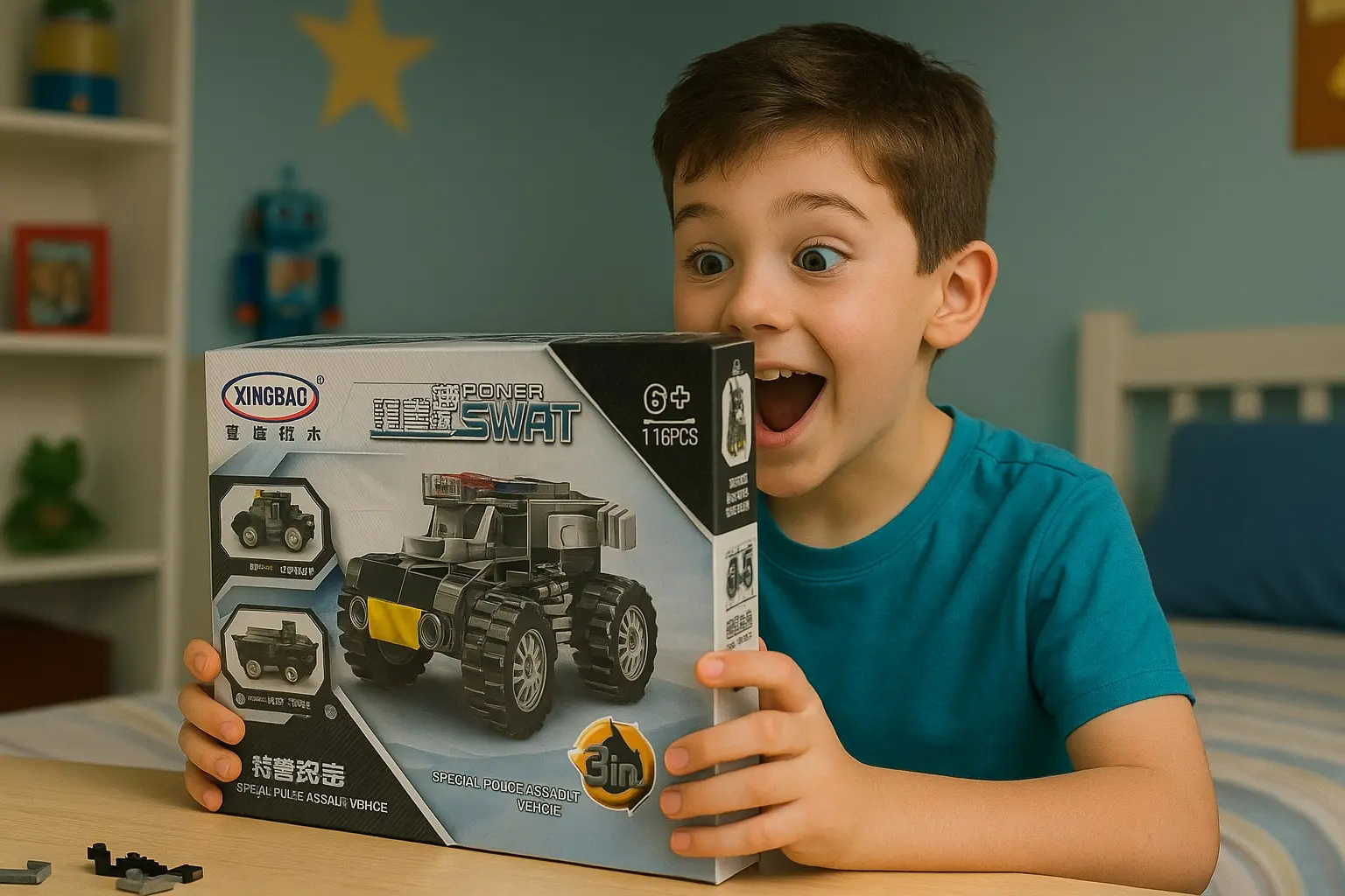 Modelos de Legos Swat 8 en 1