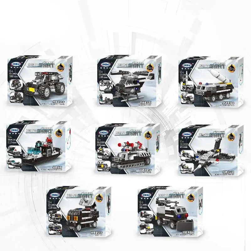 Modelos de Legos Swat 8 en 1