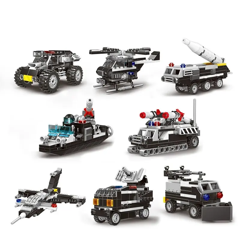 Modelos de Legos Swat 8 en 1