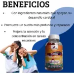 Gomitas masticables infantiles de cidrón y manzanilla - Mejoran el descanso nocturno y favorecen la concentración - Imagen 5