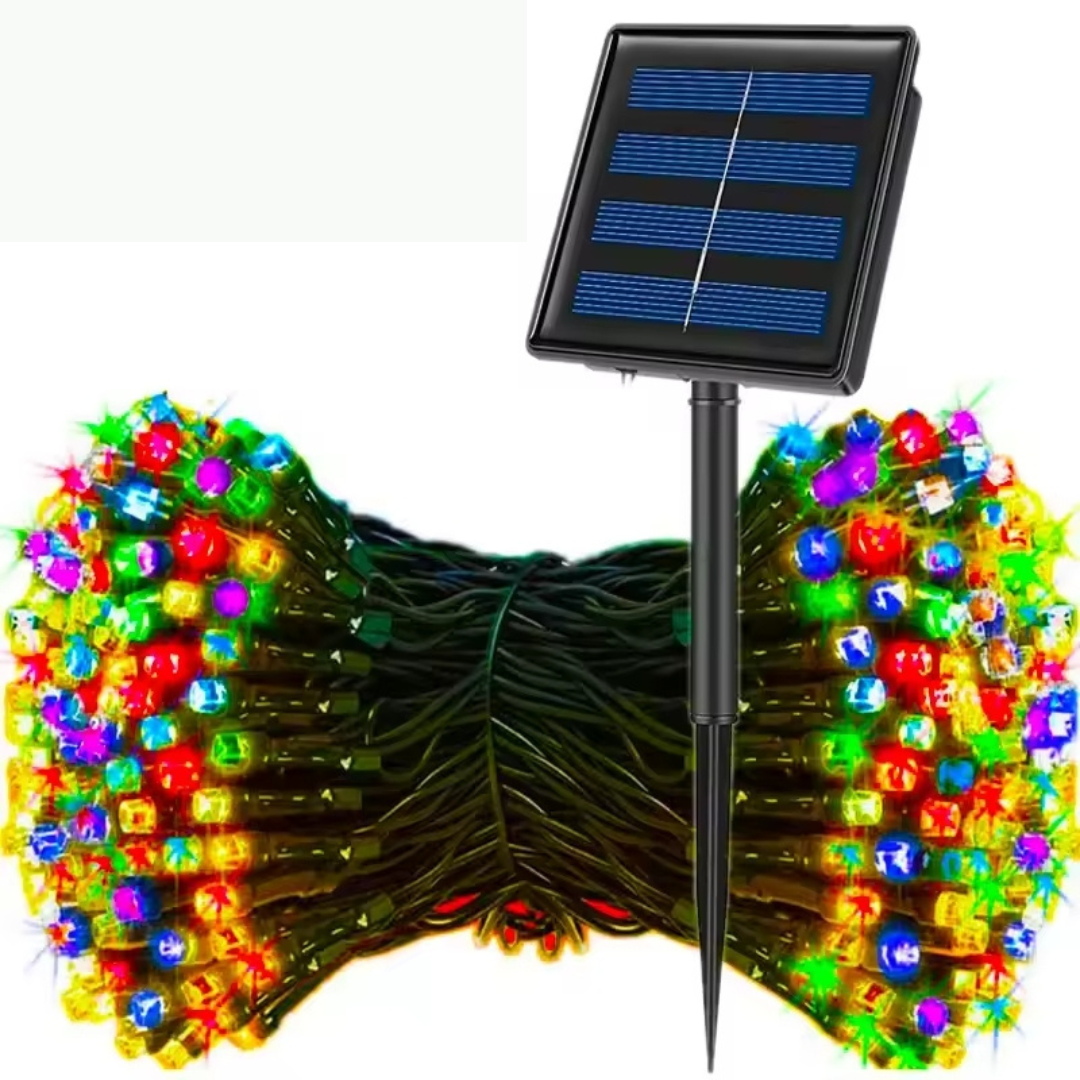 Luces Led con Panel Solar